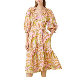 Style 1-1019515027-2696 GILNER FARRAR Orange Size 12 Sleeves V Neck Tall Height Plus Size Cocktail Dress on Queenly