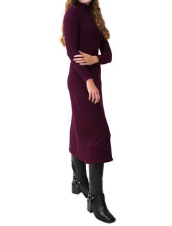 Style 1-1027846110-3235 Vince Red Size 4 Long Sleeve Tall Height Cocktail Dress on Queenly