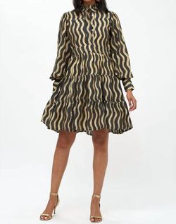 Style 1-1066304960-3236 Oliphant Black Size 4 Silk Sleeves High Neck Mini Cocktail Dress on Queenly