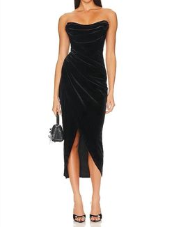 Style 1-1184961153-2696 ASTR Black Size 12 Mini Velvet Side Slit Tall Height Cocktail Dress on Queenly