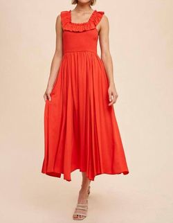 Style 1-1241270584-2791 IN-LOOM Red Size 12 Pockets Cocktail Dress on Queenly