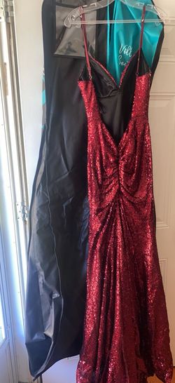 Sherri Hill Red Size 4 Pageant 50 Off Prom Side slit Dress on Queenly