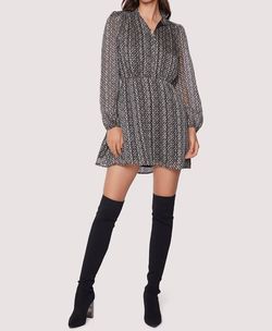 Style 1-148257121-2901 LOST + WANDER Black Size 8 Sorority Rush Long Sleeve Free Shipping Mini Cocktail Dress on Queenly