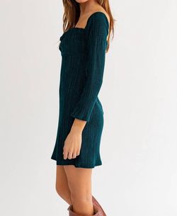 Style 1-1498542991-3471 LE LIS Green Size 4 Sweetheart Square Neck Polyester Cocktail Dress on Queenly