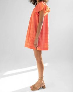 Style 1-1575371057-3236 Lilla P Orange Size 4 Mini Sorority Tall Height Cocktail Dress on Queenly