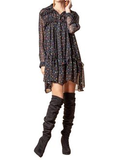 Style 1-1643037559-2168 EVA FRANCO Black Size 8 50 Off Long Sleeve Sheer Cocktail Dress on Queenly