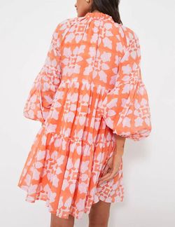 Style 1-1691004443-3855 Oliphant Orange Size 0 Sleeves High Neck Cocktail Dress on Queenly