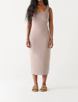 Style 1-1830128195-3236 Dex Brown Size 4 Square Neck Cocktail Dress on Queenly