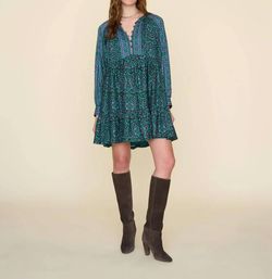 Style 1-1945043088-2696 XIRENA Green Size 12 Tall Height Mini Long Sleeve Cocktail Dress on Queenly