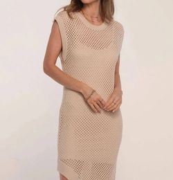 Style 1-194549339-3011 heartloom Nude Size 8 Straight Dress on Queenly