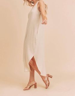 Style 1-1957332741-2791 AEMI + CO Nude Size 12 Side Slit Cocktail Dress on Queenly