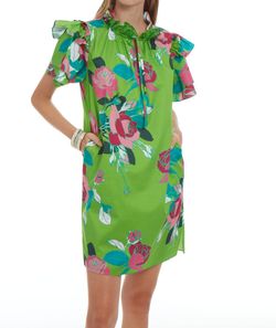Style 1-1964258733-2901 PATTY KIM Green Size 8 Mini Summer Pockets Tall Height Cocktail Dress on Queenly