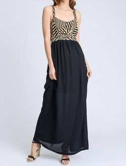 Style 1-2006663382-3011 Doe and Rae Black Size 8 Floor Length Straight Dress on Queenly