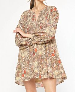 Style 1-2114881497-2793 entro Brown Size 12 Sleeves Casual Cocktail Dress on Queenly
