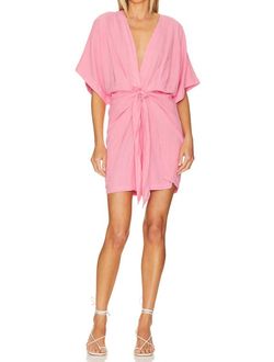 Style 1-2180348880-3855 young fabulous & broke Pink Size 0 Tall Height Cocktail Dress on Queenly
