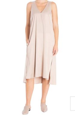 Style 1-2288178773-2901 ELAINE KIM Nude Size 8 Tall Height Cocktail Dress on Queenly