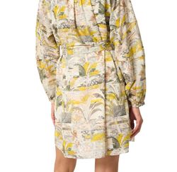 Style 1-2479626507-3011 CHUFY Yellow Size 8 Sorority Rush Long Sleeve Cocktail Dress on Queenly