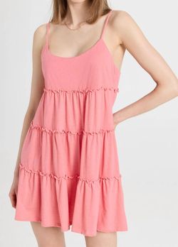 Style 1-2482431211-2696 Z Supply Pink Size 12 Summer Jersey Casual Tall Height Cocktail Dress on Queenly