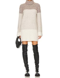 Style 1-2549409963-2901 STEVE MADDEN Nude Size 8 Long Sleeve Sleeves High Neck Cocktail Dress on Queenly