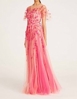Style 1-274942482-1901 THEIA Pink Size 6 Straight Dress on Queenly