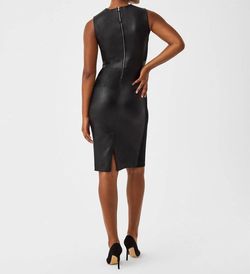 Style 1-2828552521-3236 Spanx Black Size 4 Free Shipping Polyester Tall Height Cocktail Dress on Queenly