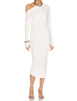 Style 1-2837744806-3011 Enza Costa White Size 8 Bachelorette Spandex Cocktail Dress on Queenly