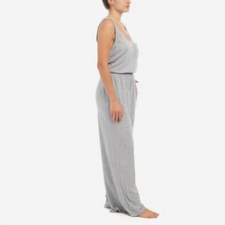 Style 1-2869300150-2696 Eberjey Gray Size 12 Jewelled Grey Plus Size Jumpsuit Dress on Queenly