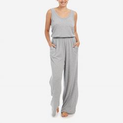 Style 1-2869300150-2696 Eberjey Gray Size 12 Jumpsuit Dress on Queenly