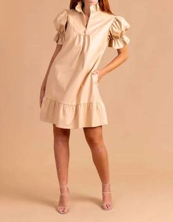 Style 1-3057616481-3855 Sedge Nude Size 0 High Neck Straight Mini Cocktail Dress on Queenly