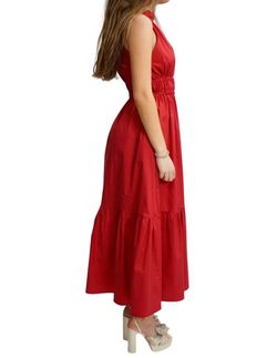 Style 1-3673837270-2899 MONICA NERA Red Size 8 Free Shipping Tall Height Cocktail Dress on Queenly