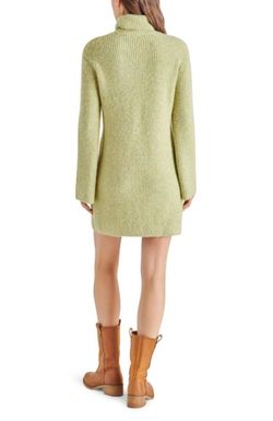 Style 1-3812394341-2696 STEVE MADDEN Green Size 12 High Neck Cocktail Dress on Queenly