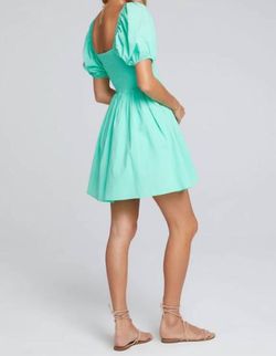 Style 1-3855133369-3775 saltwater LUXE Green Size 16 Plus Size Mini Cocktail Dress on Queenly