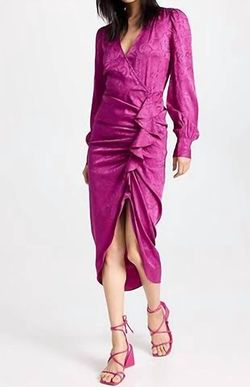 Style 1-3878800497-2168 Veronica Beard Pink Size 8 High Low Magenta Cocktail Dress on Queenly