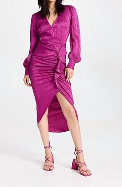 Style 1-3878800497-2168 Veronica Beard Pink Size 8 Polyester High Low Cocktail Dress on Queenly