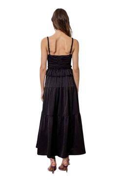 Style 1-3986832597-3011 MOON RIVER Black Size 8 Polyester Tall Height Cocktail Dress on Queenly