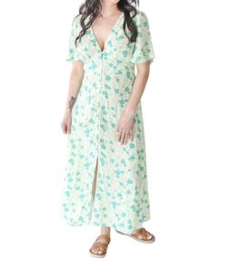 Style 1-4050277343-2791 Billabong Green Size 12 Sleeves Free Shipping Military Jersey Straight Dress on Queenly