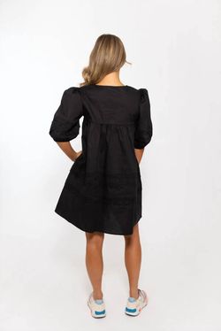 Style 1-4065960487-2901 Karlie Black Size 8 V Neck Polyester Cocktail Dress on Queenly