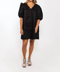 Style 1-4065960487-2901 Karlie Black Size 8 V Neck Polyester Cocktail Dress on Queenly