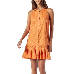 Style 1-4110578197-3855 Joie Orange Size 0 High Neck Mini Cocktail Dress on Queenly