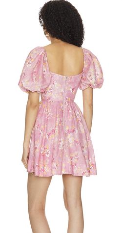 Style 1-4198426376-1901 BARDOT Pink Size 6 Tall Height Sleeves Cocktail Dress on Queenly