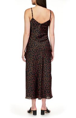 Style 1-456745589-2901 Sanctuary Black Size 8 Polyester Print Sweetheart Straight Dress on Queenly
