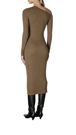 Style 1-578302352-3471 Enza Costa Brown Size 4 Silk Cocktail Dress on Queenly