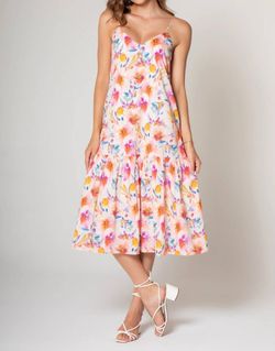 Style 1-604848037-3236 LAVENDER BROWN Pink Size 4 Floral Cocktail Dress on Queenly