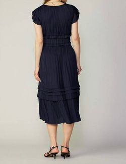 Style 1-630282337-2901 current air Blue Size 8 Navy Sleeves Cocktail Dress on Queenly