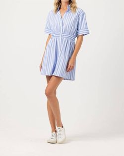 Style 1-80182474-2791 sundays Blue Size 12 Plus Size Summer High Neck Cocktail Dress on Queenly