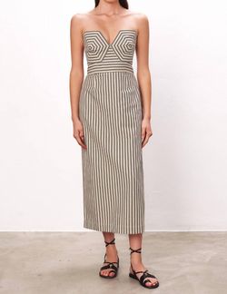 Style 1-805361777-1498 MARA HOFFMAN Nude Size 4 Sweetheart Free Shipping Cocktail Dress on Queenly
