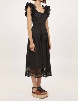 Style 1-990019658-3643 Ulla Johnson Black Size 2 Pockets Tall Height Cocktail Dress on Queenly