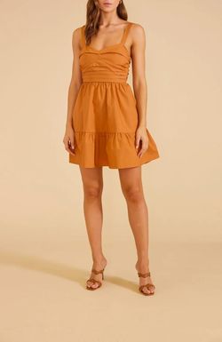 Style 1-99187641-3236 MINKPINK Orange Size 4 Sorority Summer Cocktail Dress on Queenly