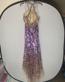 Sherri Hill Multicolor Size 10 Floor Length A-line Dress on Queenly