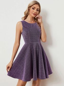 Style MIRELLA Purple Size 14 Cocktail Dress on Queenly